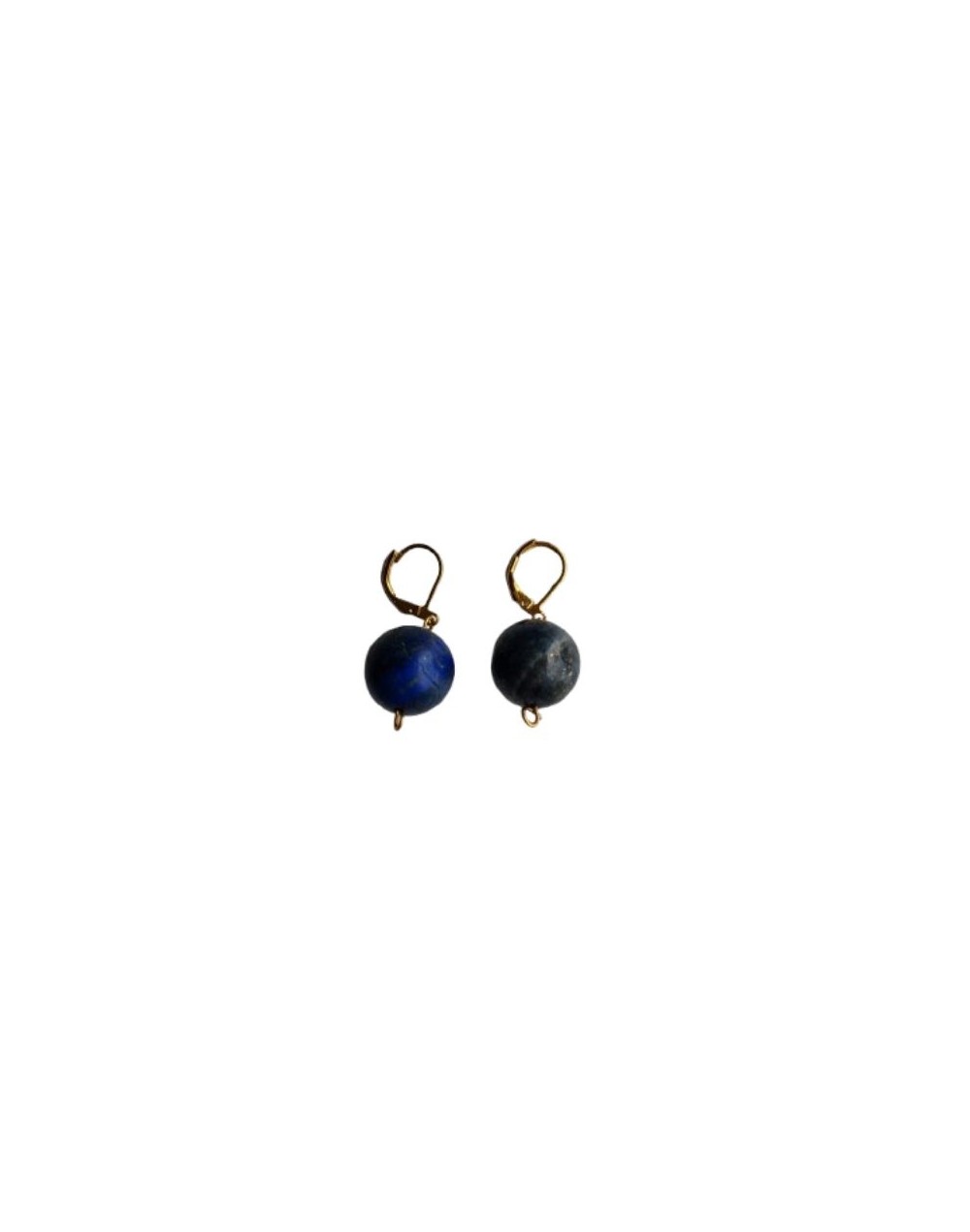 Aretes Lapislázuli y Gancho Español 