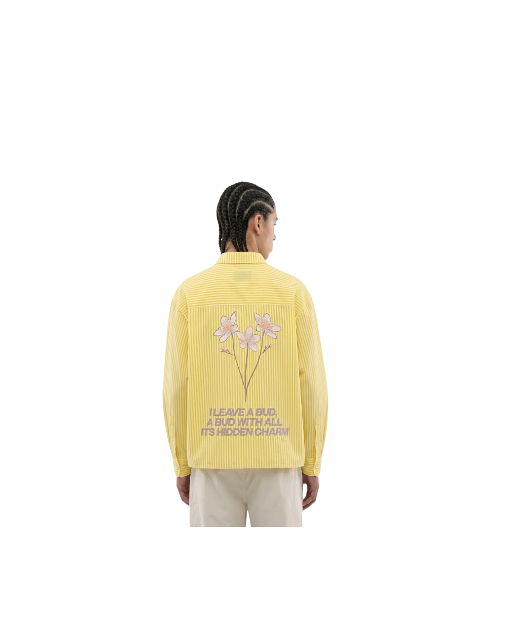 Camisa Boxyfit Amarilla Hidden