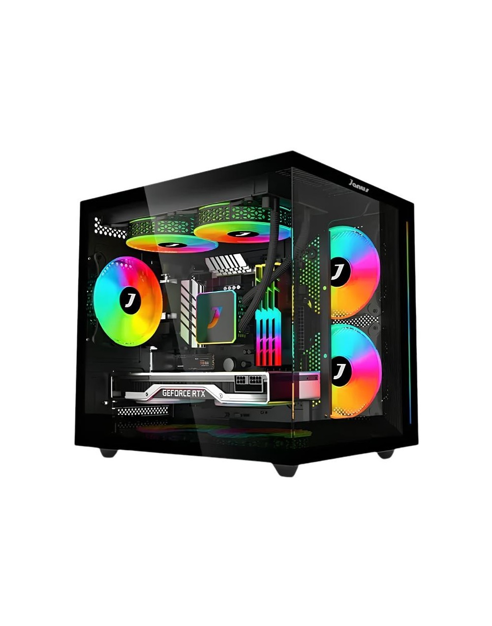 CPU Gamer 2 Janus Intel Core I5 12400F Memoria RAM 16GB SSD 512GB M.2 Board H610M FUENTE Janus 400W