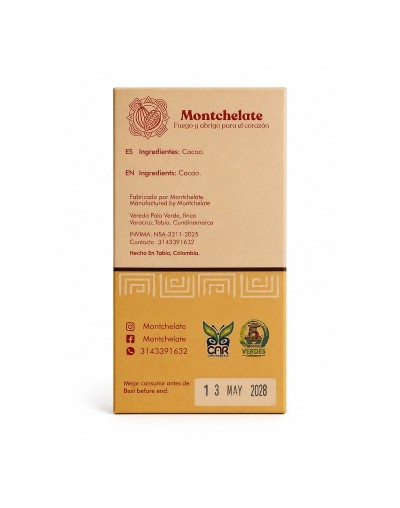 CHOCOLATINA 100% 40G