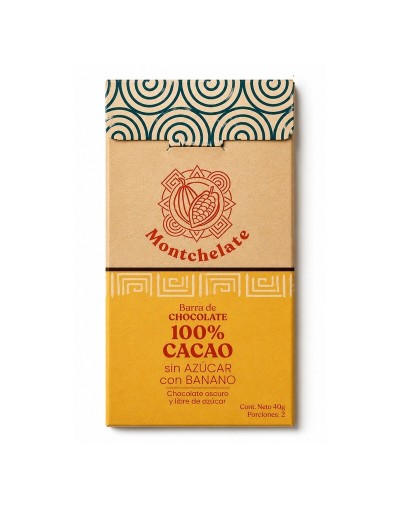 CHOCOLATINA 100% CON BANANO 40G