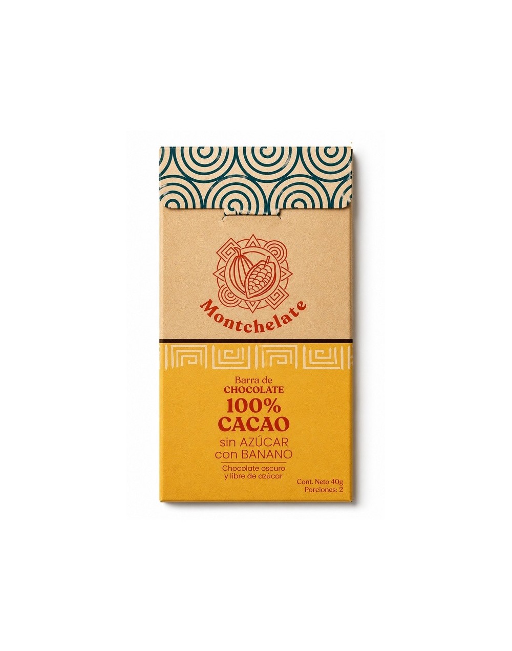 CHOCOLATINA 100% CON BANANO 40G