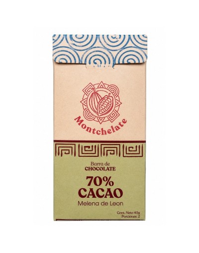 CHOCOLATINA 70% CON MELENA DE LEÓN 40G