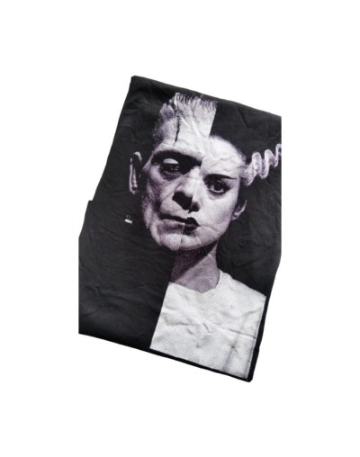 Camiseta creatura de Frankenstein y su novia