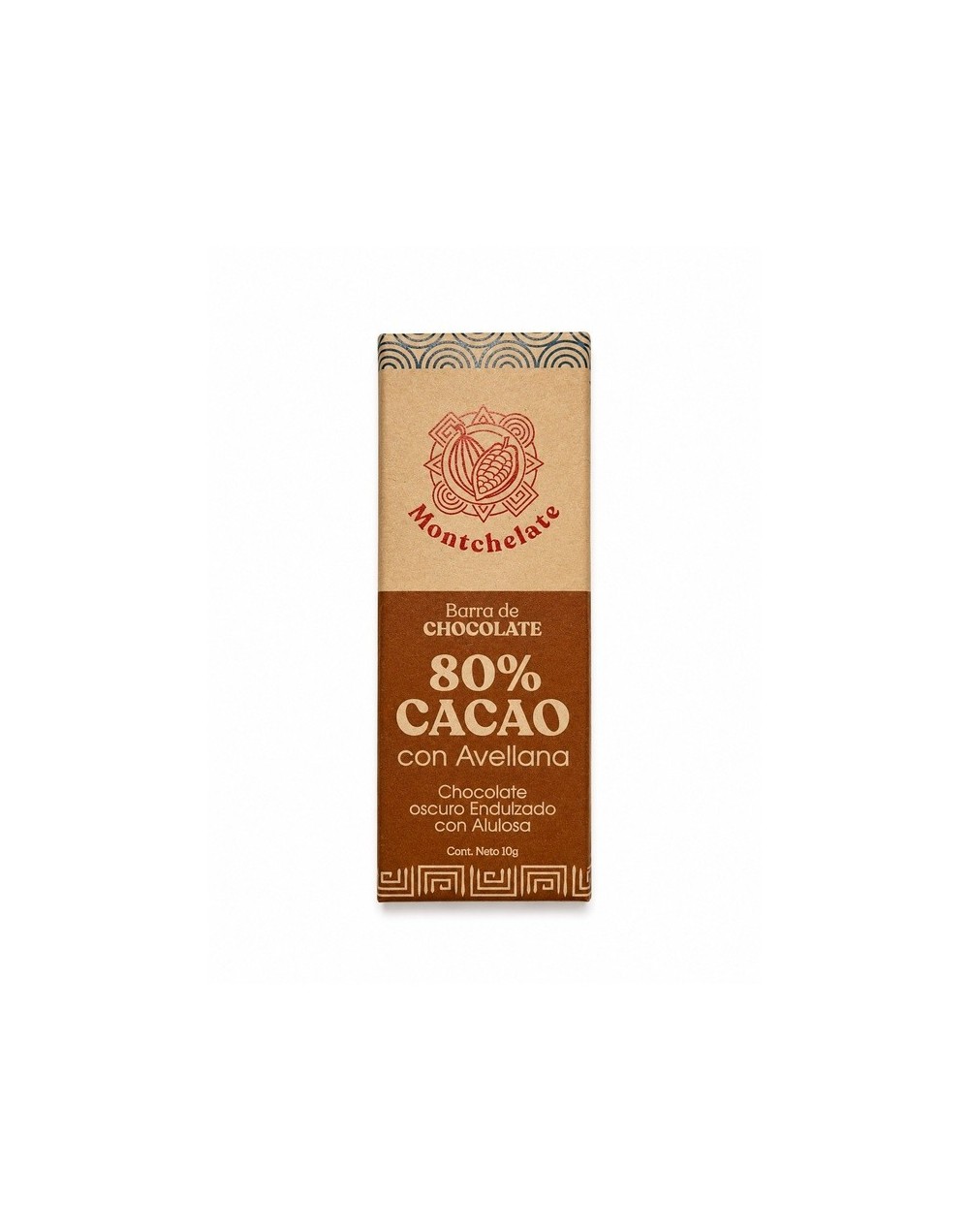CHOCOLATINA 80% CON AVELLANA 10G