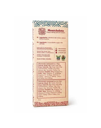 CHOCOLATINA BLANCA 10G