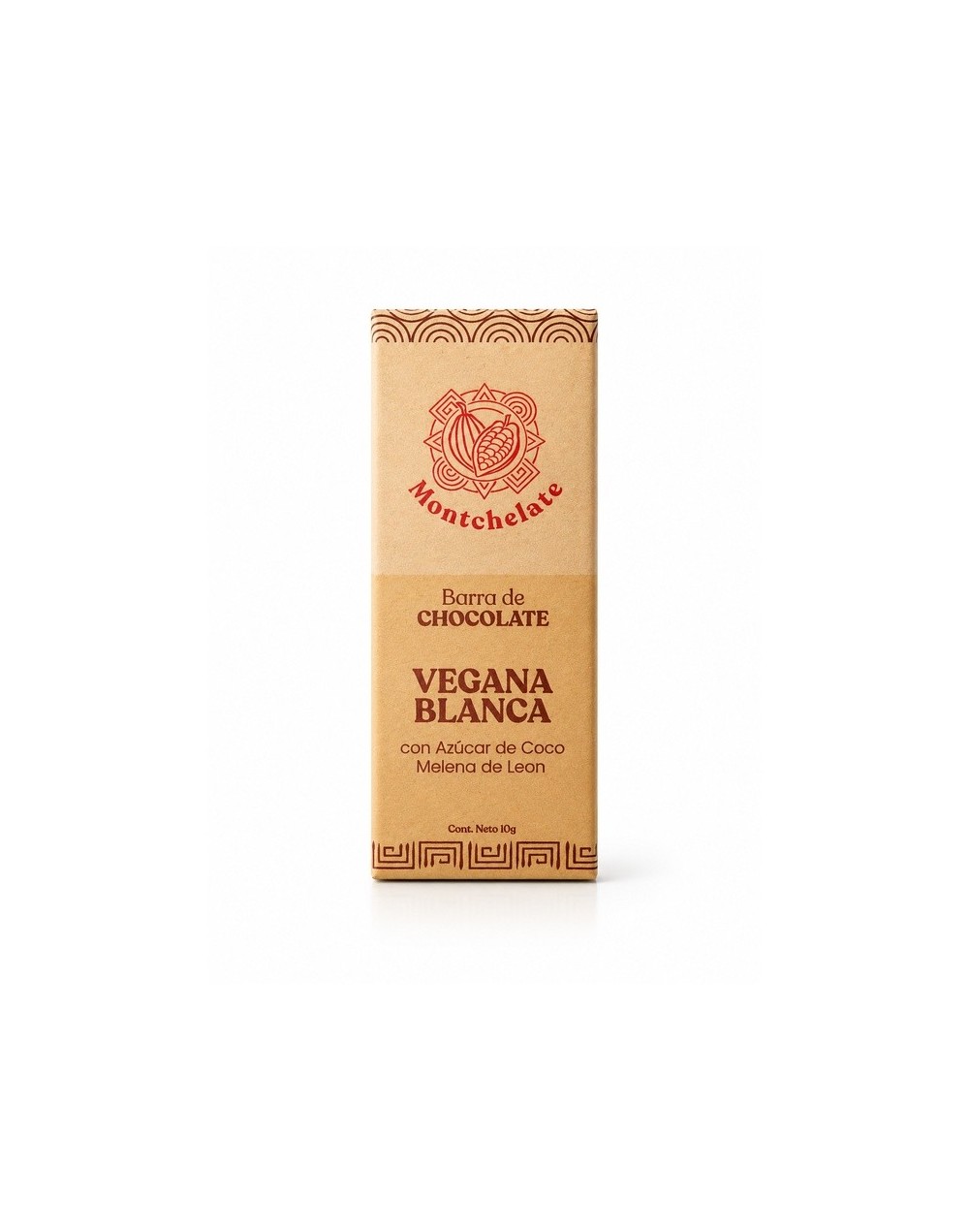 CHOCOLATINA VEGANA BLANCA 10G