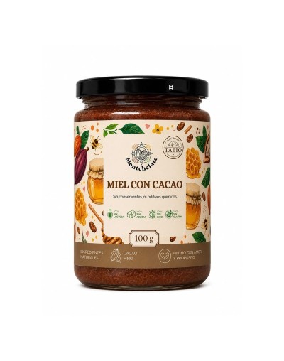 MIEL CON CACAO 100G