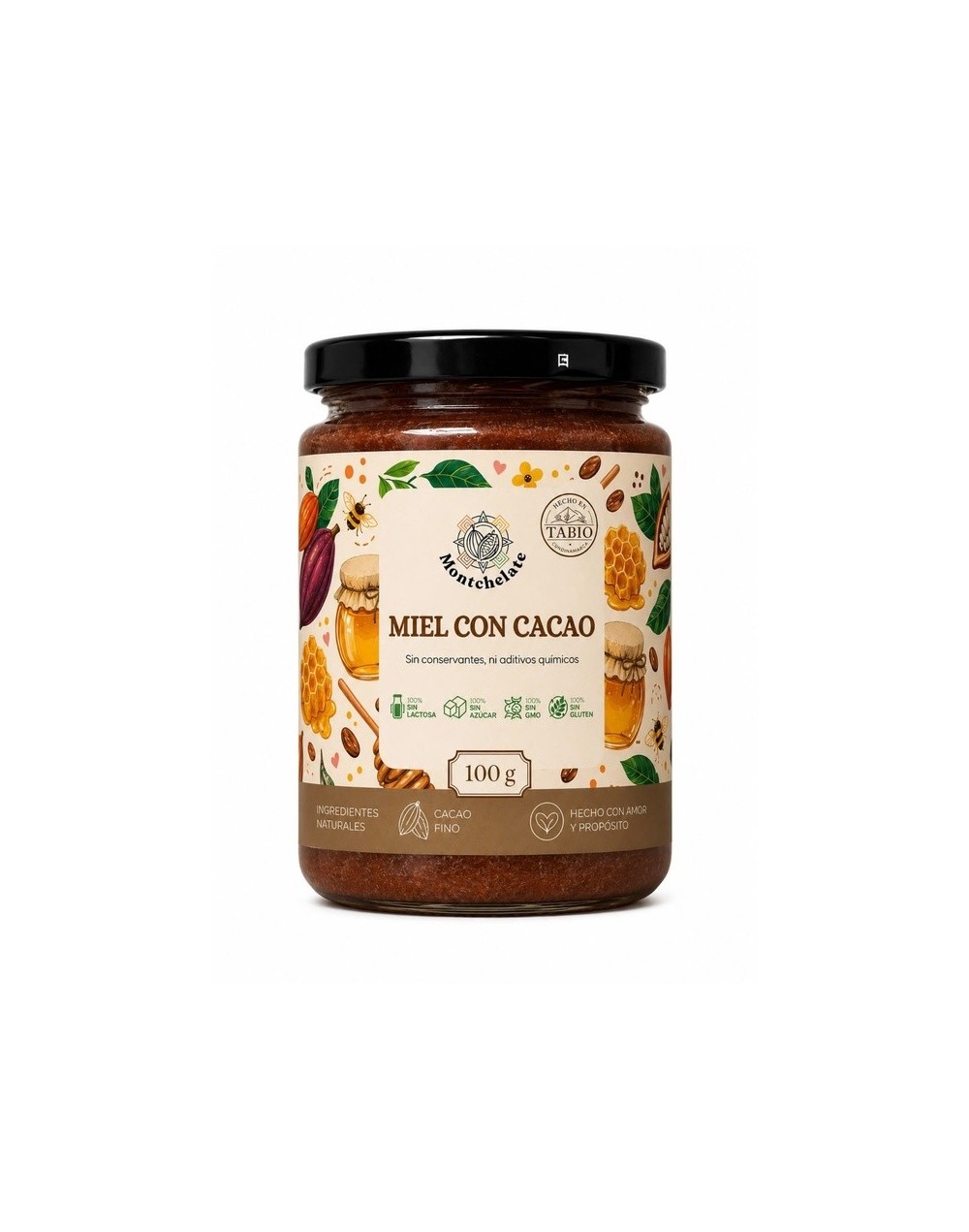 MIEL CON CACAO 100G