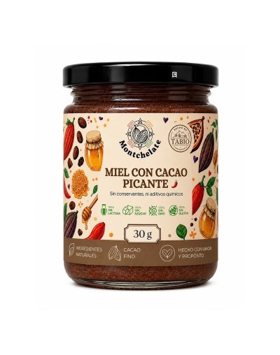 MIEL CON CACAO PICANTE 30G
