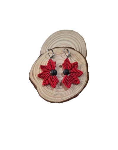 Aretes hoja viva 