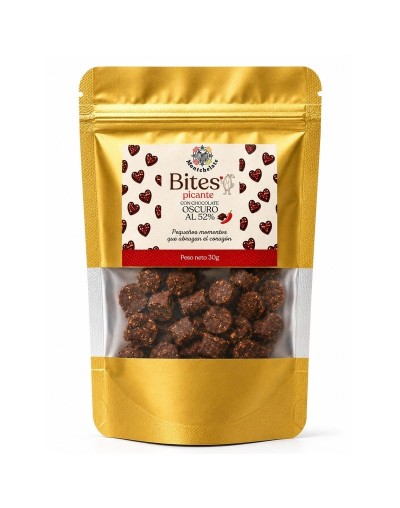 BITES CHOCOLATE AL 52% PICANTES 30G