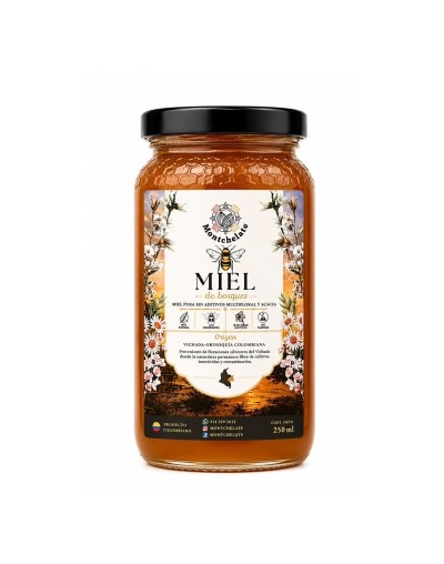 MIEL NATURAL FLORAL ORGÁNICA 250ML