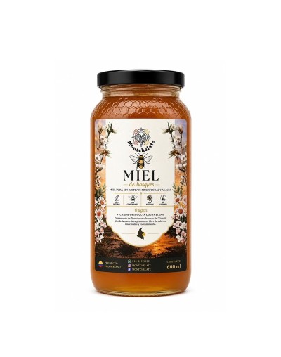 MIEL NATURAL FLORAL ORGÁNICA 600ML