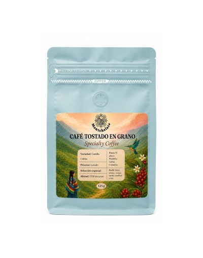 CAFE TOSTADO EN GRANO 125G