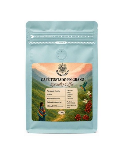 CAFE TOSTADO EN GRANO 250G