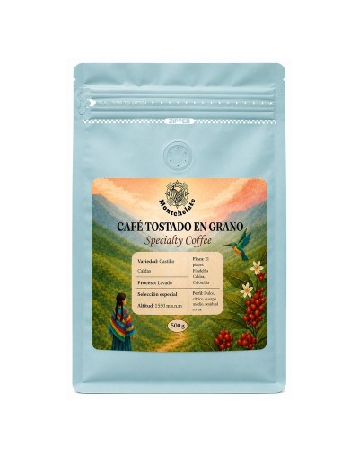 CAFE TOSTADO EN GRANO 500G