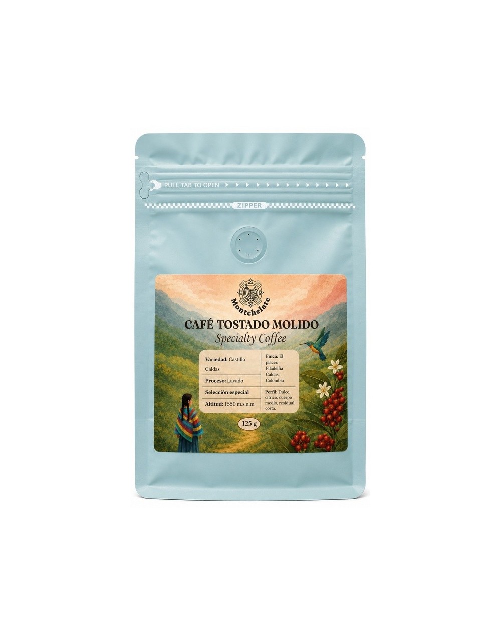 CAFE TOSTADO MOLIDO 125G