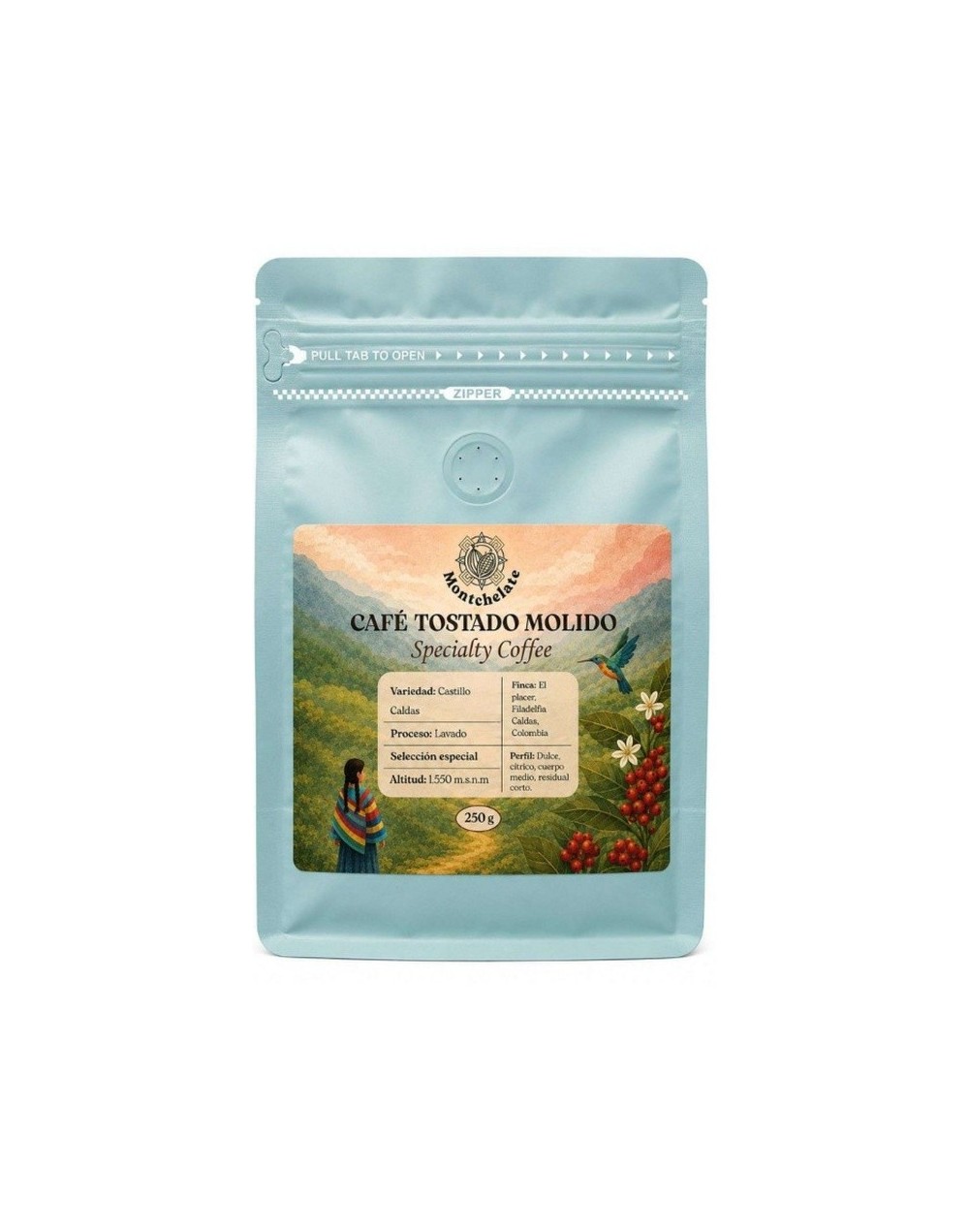 CAFE TOSTADO MOLIDO 250G