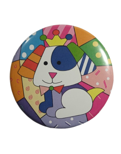  Pines Botones de 58 mm – Diseños inspirados en el estilo Britto Pines Botones de 58 mm – Diseños inspirados en el estilo Britto