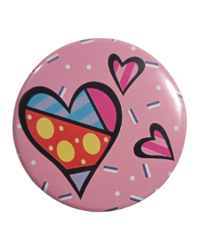  Pines Botones de 58 mm – Diseños inspirados en el estilo Britto Pines Botones de 58 mm – Diseños inspirados en el estilo Britto