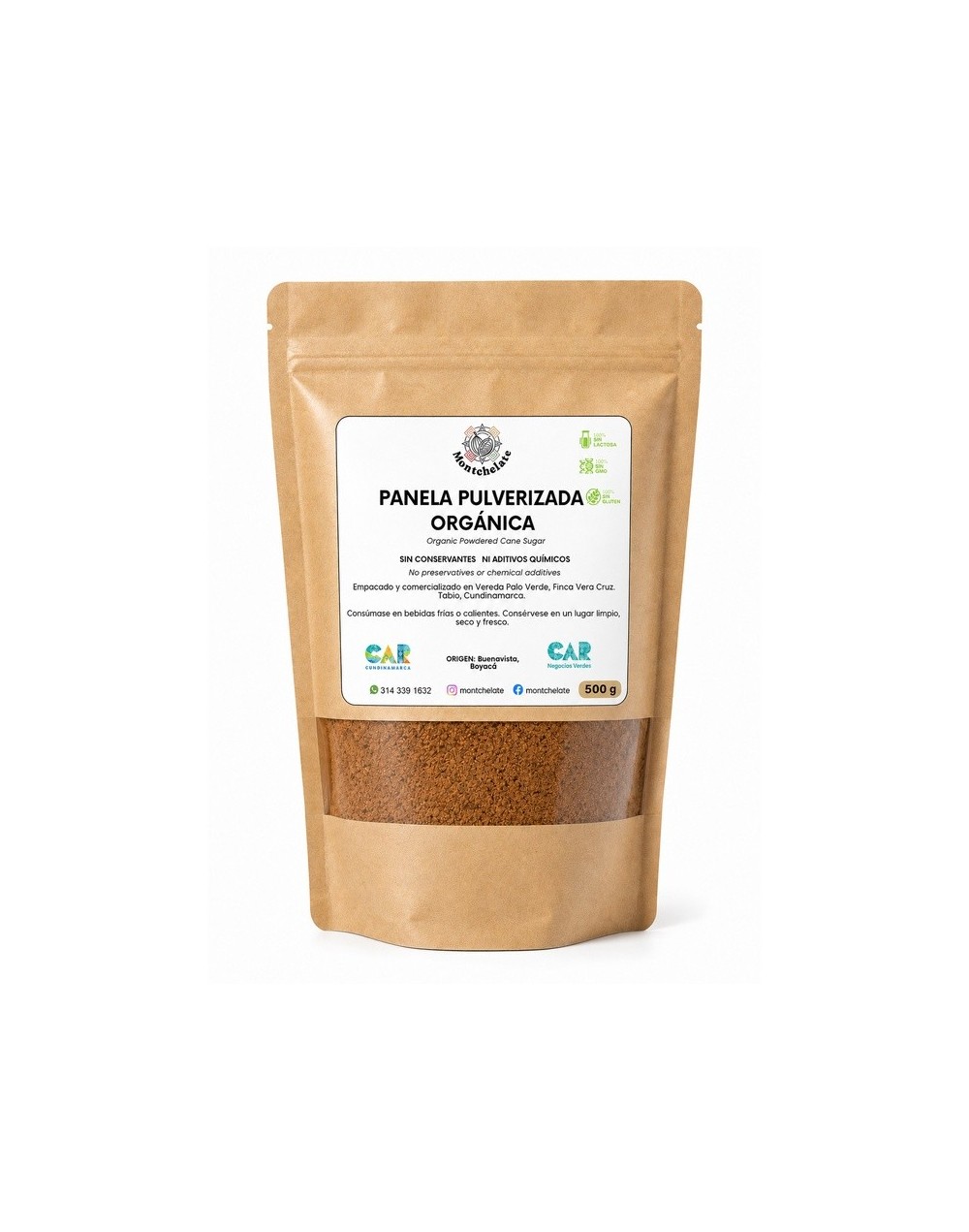 PANELA PULVERIZADA 500G