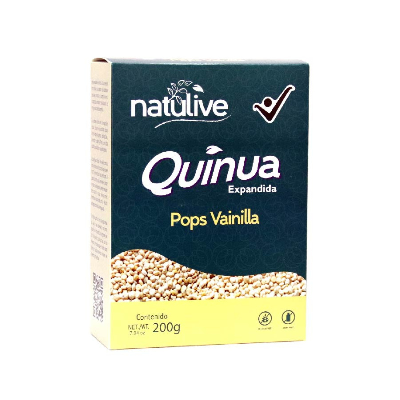 Pops quinua vainilla x 200 gramos