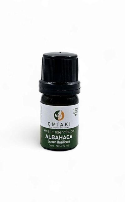 Aceite esencial de albahaca 5 ml