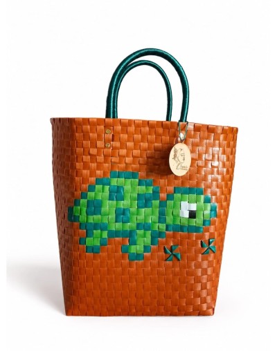 CANASTO GRANDE TORTUGA - COLECCION NATURA