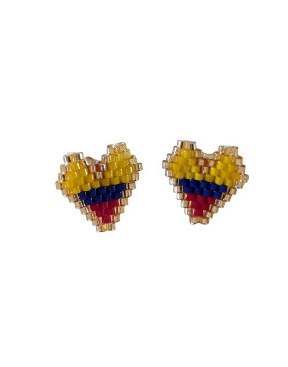 Aretes corazon 