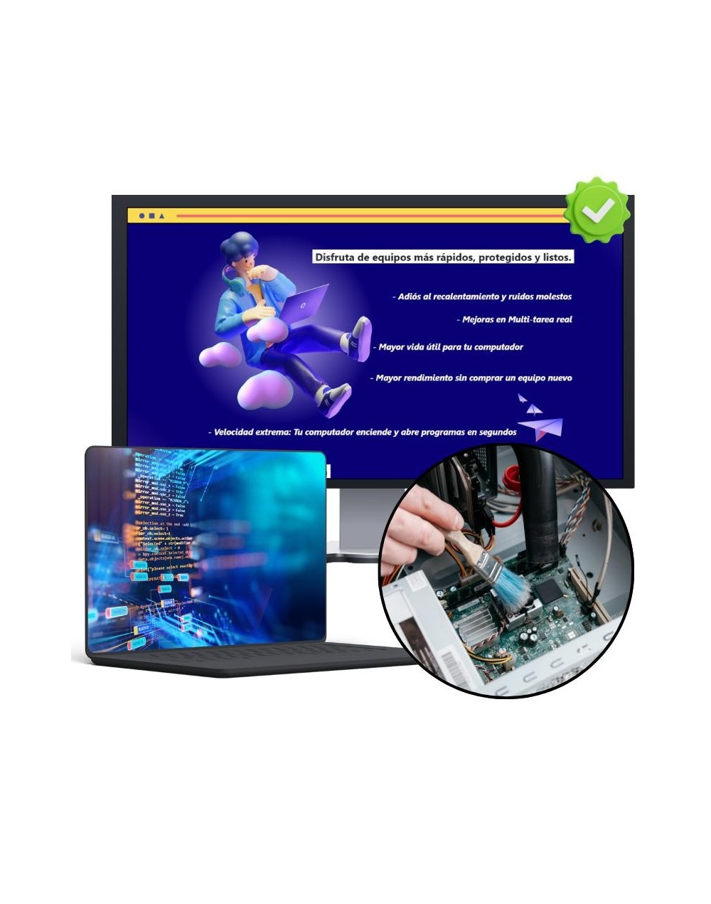 Mantenimiento Físico para tu Computador y Optimización Total