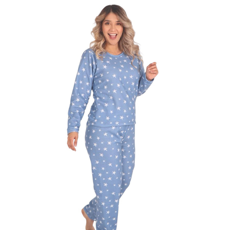 Pijama térmica pantalón largo y buzo