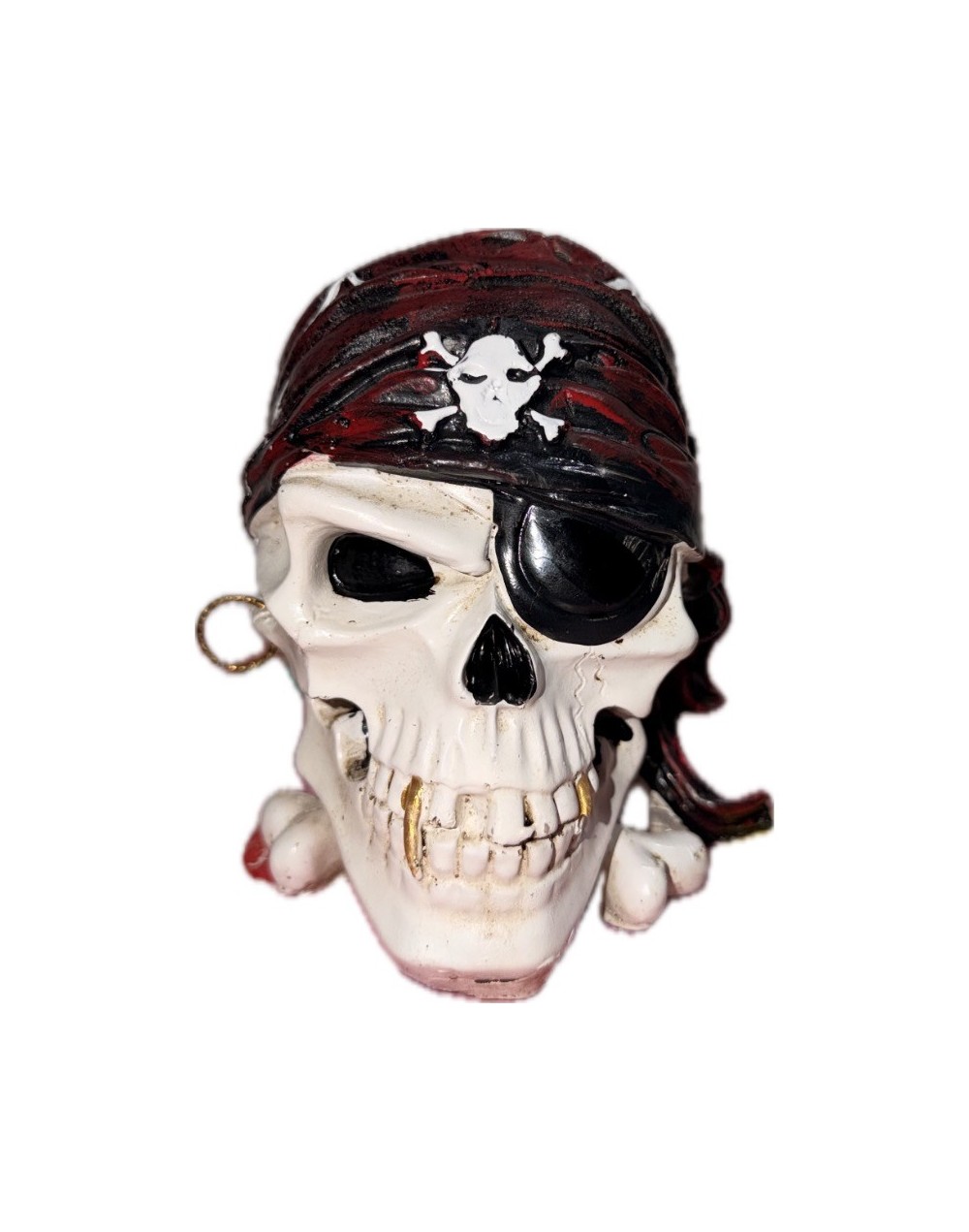DULCERO PIRATA CALAVERICO ROJO