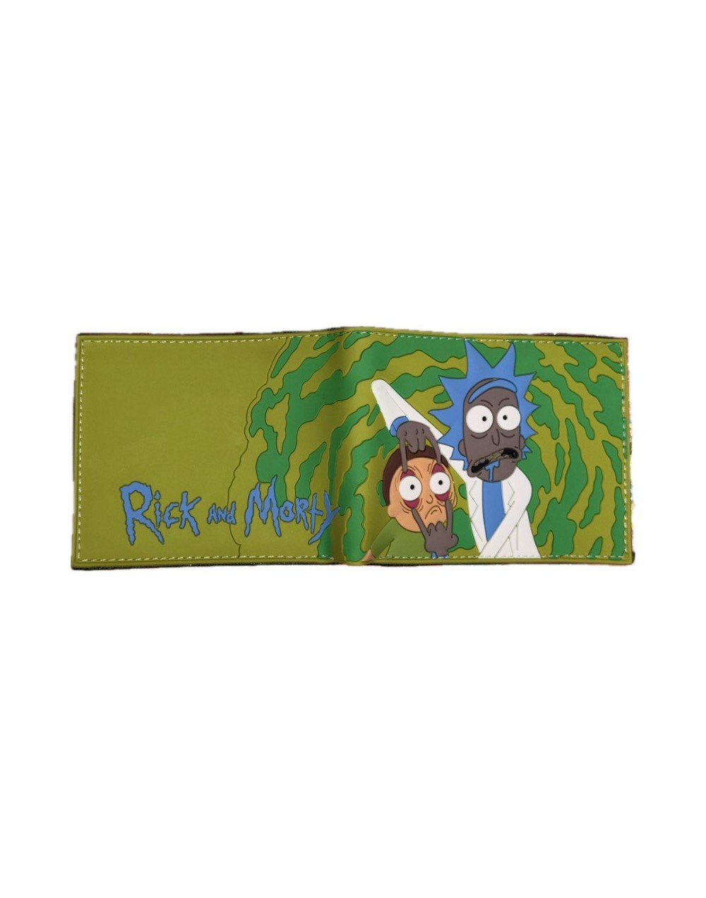 BILLETERA RICK AND MORTY VERDE
