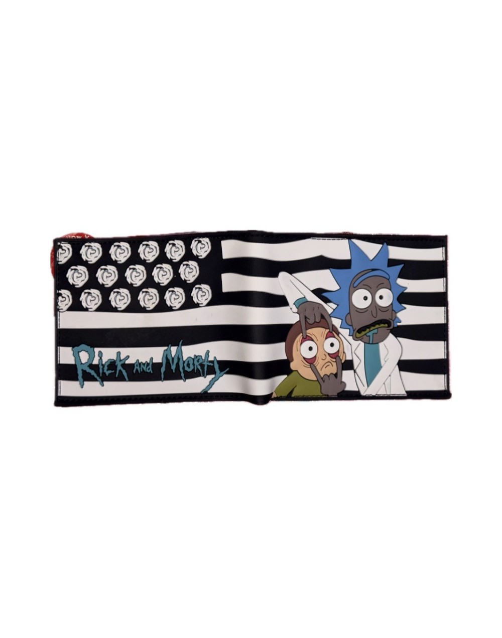 BILLETERA RICK AND MORTY  B\W