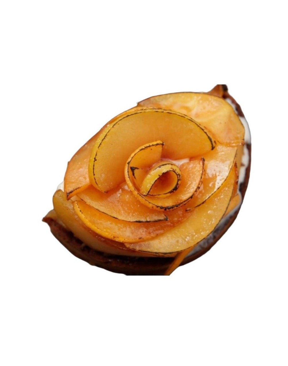 Tartaleta de flor de durazno 