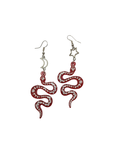 Aretes Serpiente