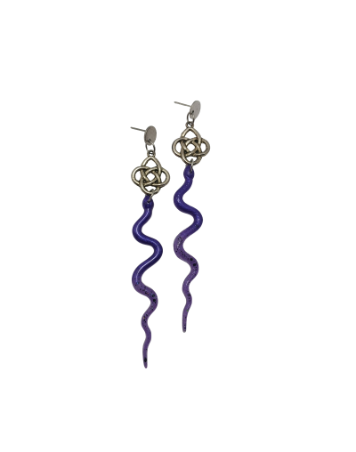 Aretes Serpiente
