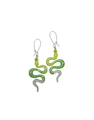 Aretes Serpiente