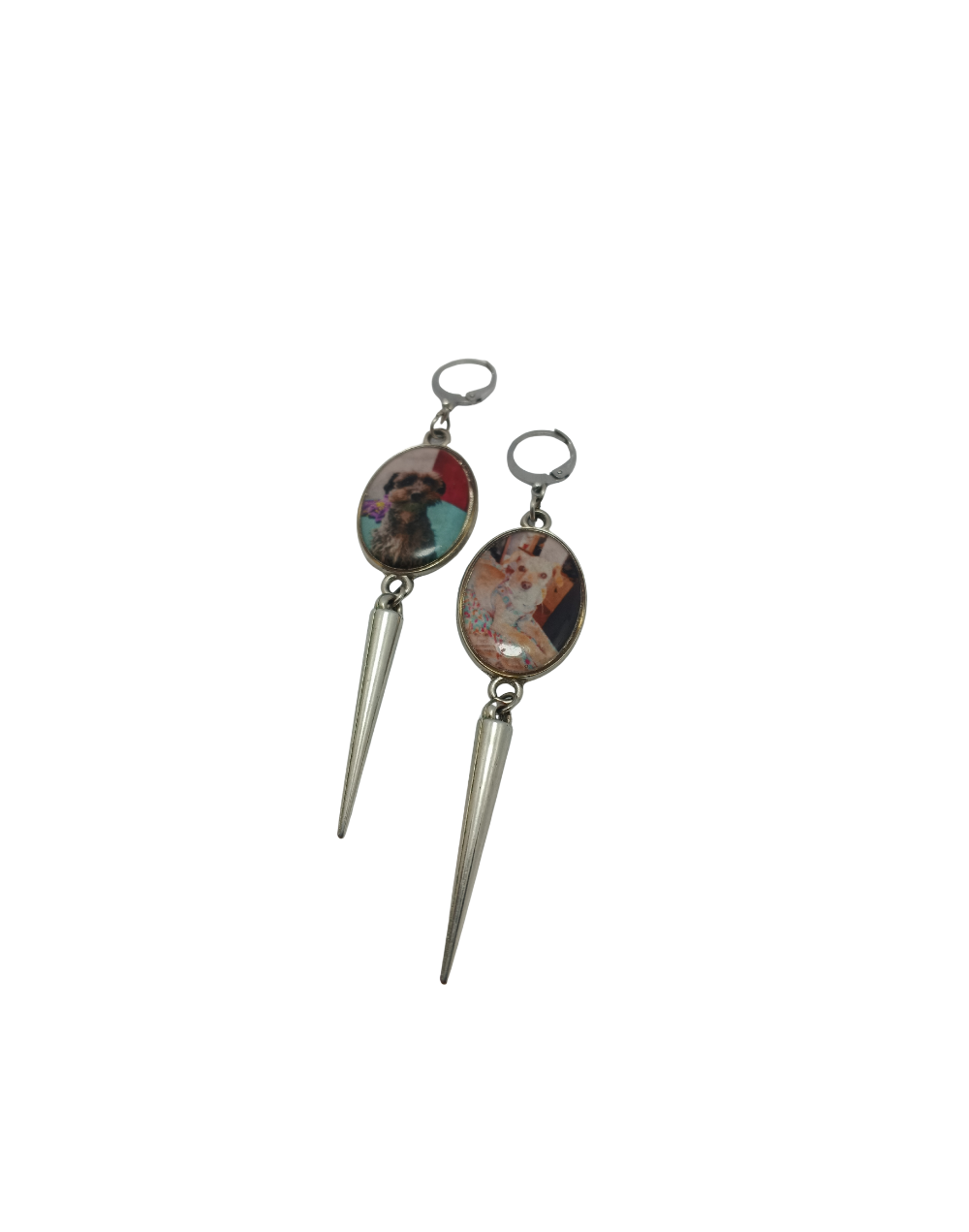 Aretes cabuchón personalizados