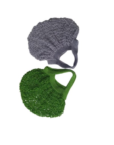 Bolsa crochet mostacilla