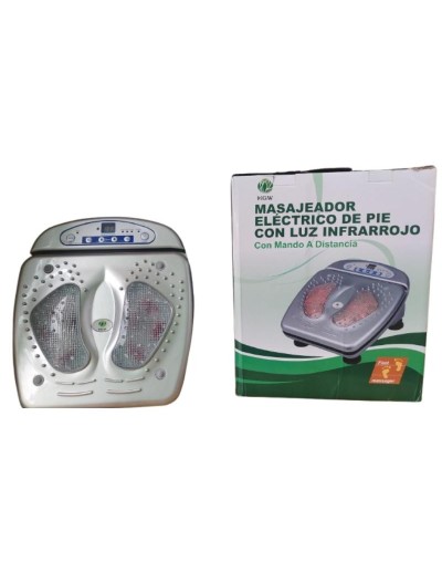 Masajeador electrico de pie con luz infrarrojo de HGW