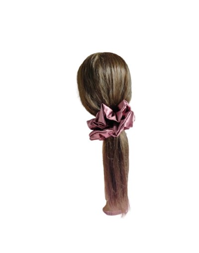 Scrunchies en Satín Talla S