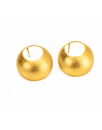 Aretes Conchas de Mar Perforadas