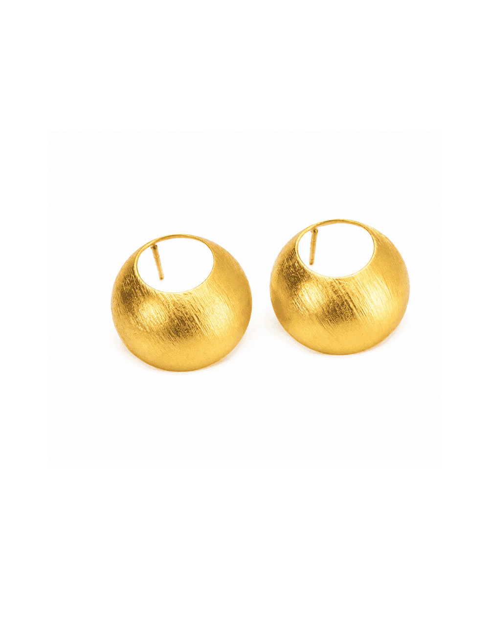  Aretes Conchas de Mar Perforadas