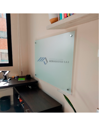 Tablero Vidrio Templado 1.20x0.80 mt | Acriabastece