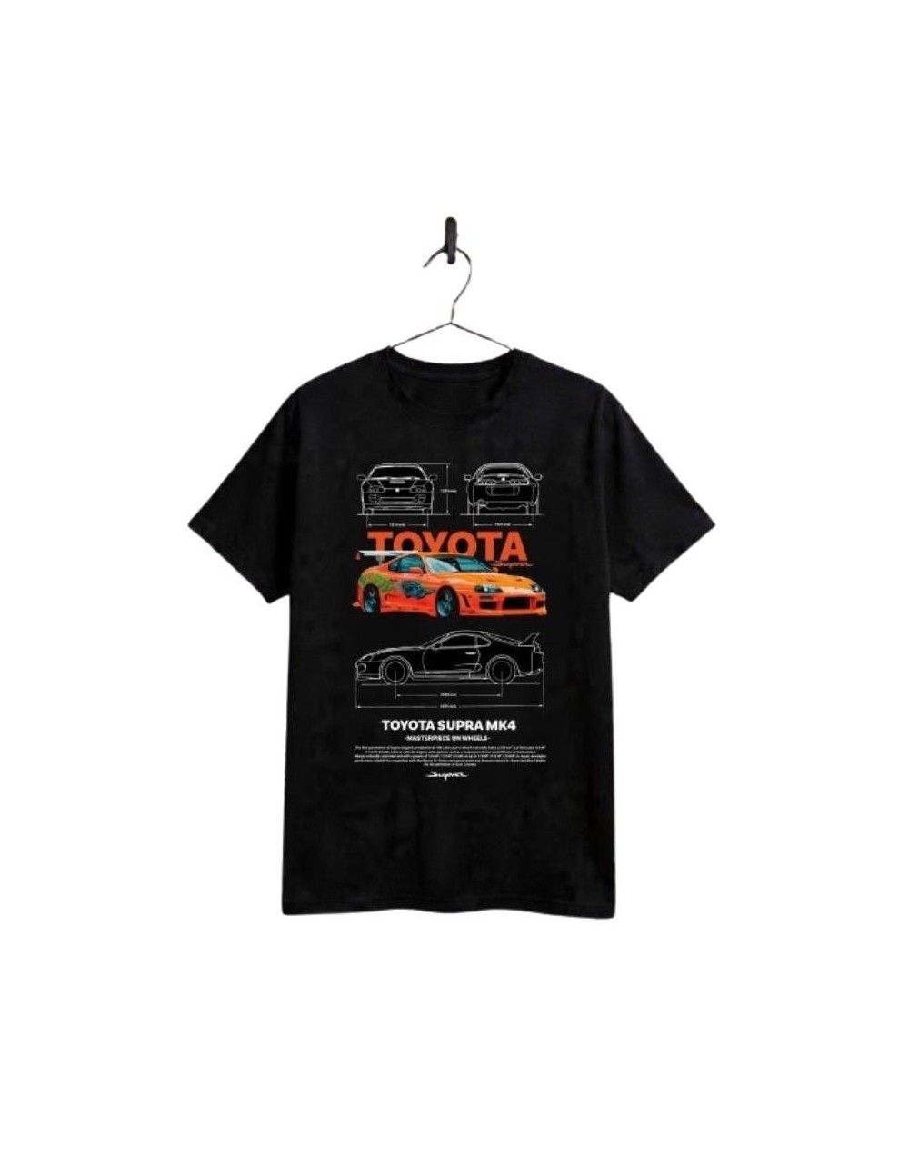 Camiseta "Supra Blueprint"