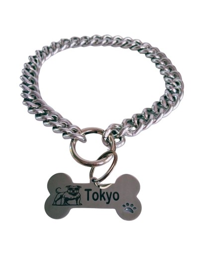 Collar en Cadena Gruesa para Perros