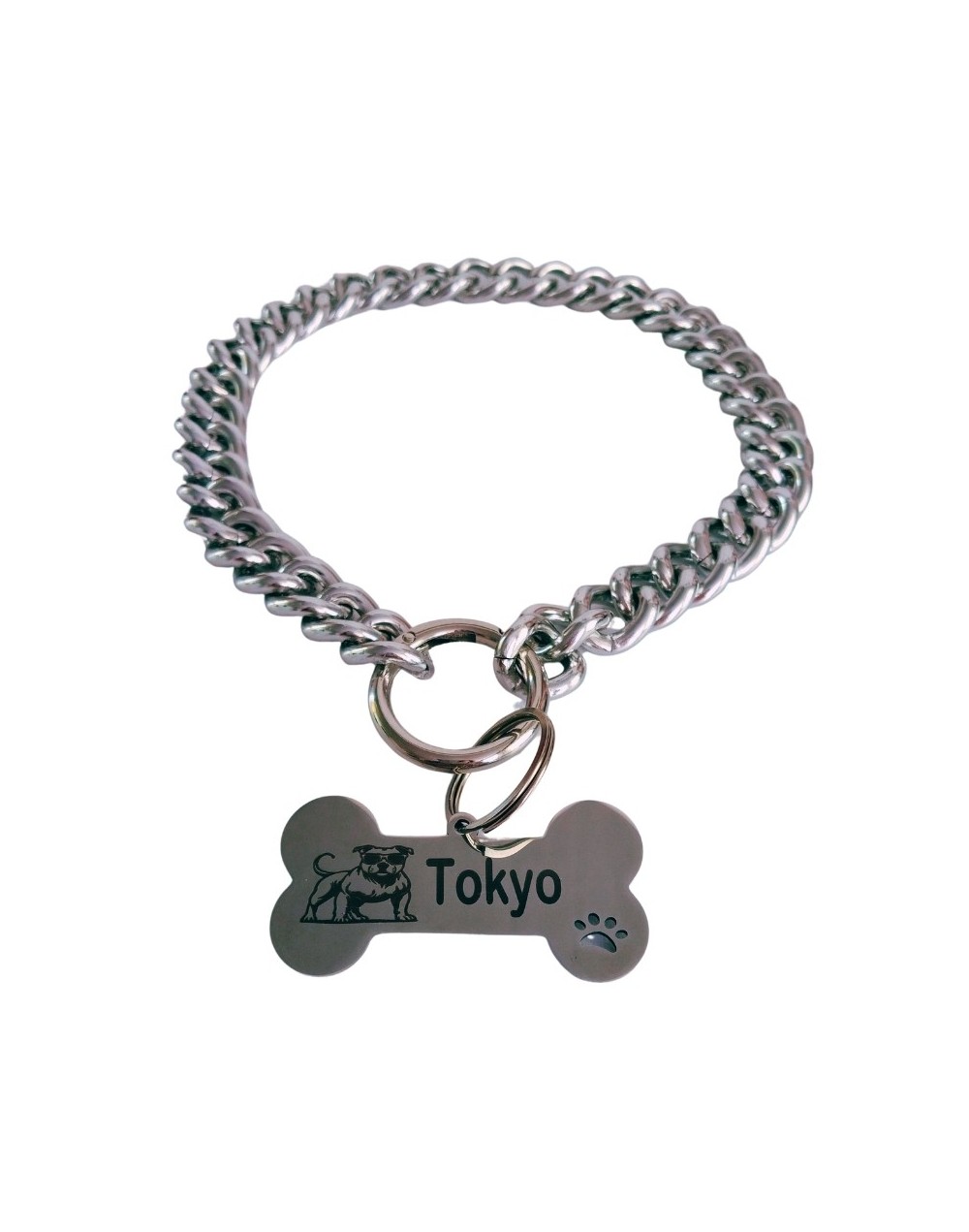 Collar en Cadena Gruesa para Perros