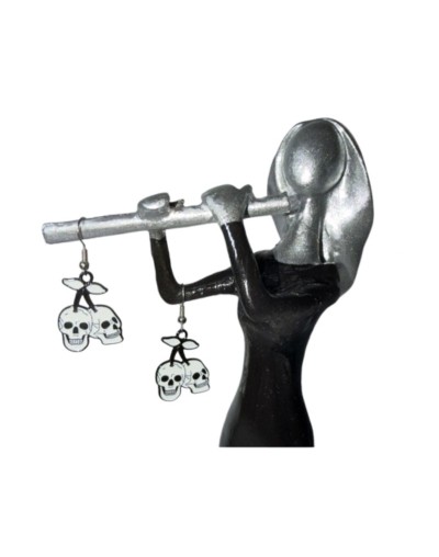 ARETES EN FANTASIA CEREZAS CALAVERICAS